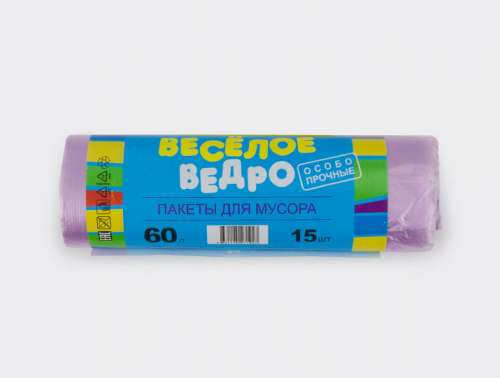 Мешки для мусора 60 литров Мешки для мусора 60 литров